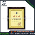 Wholessale price of aluminum foid sheet with wooden plaque frame